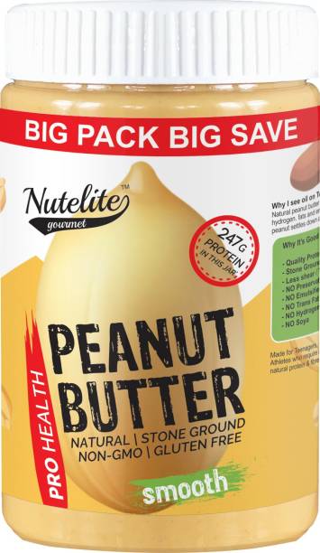 Nutelite Peanut butter (Pro Health) - Smooth (Non GMO, Gluten Free, Vegan) 900 g