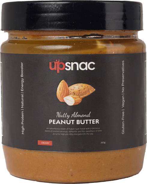 Upsnac Nutty Almond Peanut Butter( Creamy)-350g 350 g