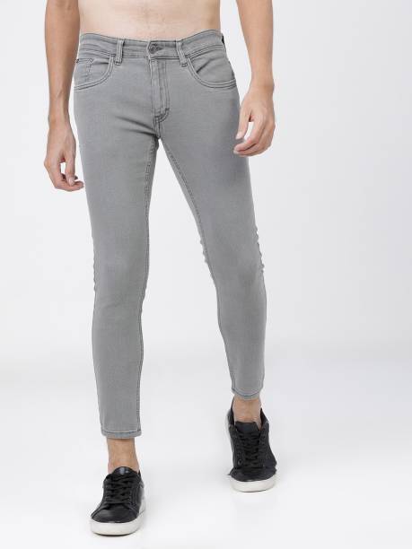HIGHLANDER Tapered Fit Men Grey Jeans