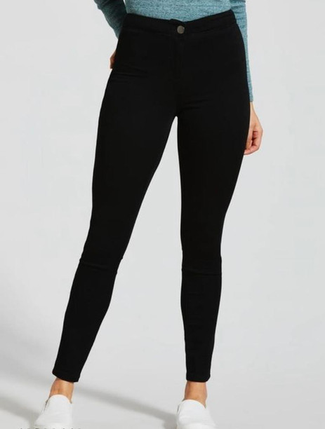 black high waisted jeans