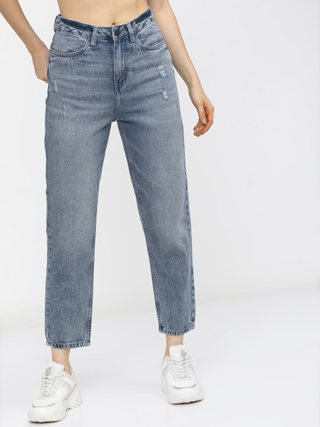cropped jeans