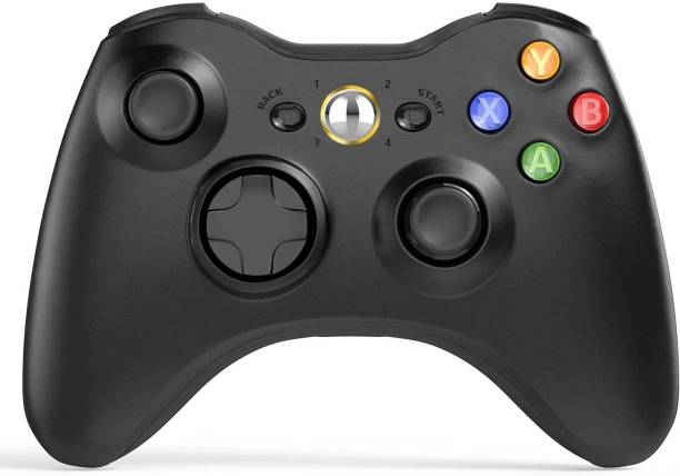 gamseria Xbox 360 Wired Black Controller for PC and Mic...