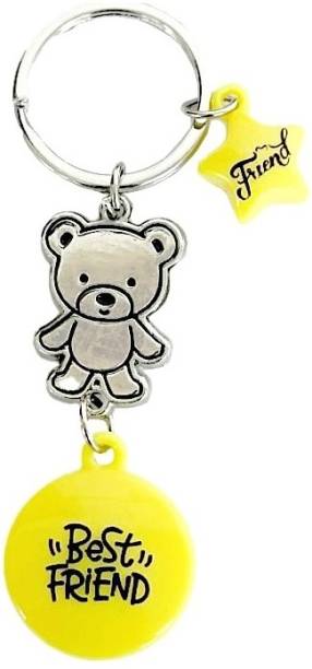 MM Yellow Teddybear Bestfriend Keychain Key Chain