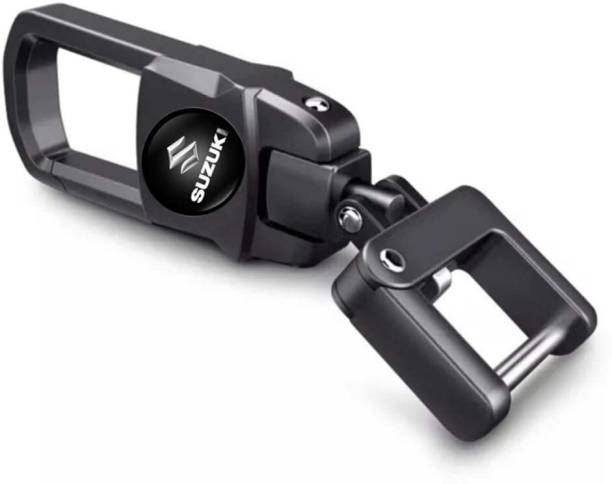 Greenworld Black Color Car Key Fob Key Chain Heavy Duty Keychain for Suzuki Key Chain