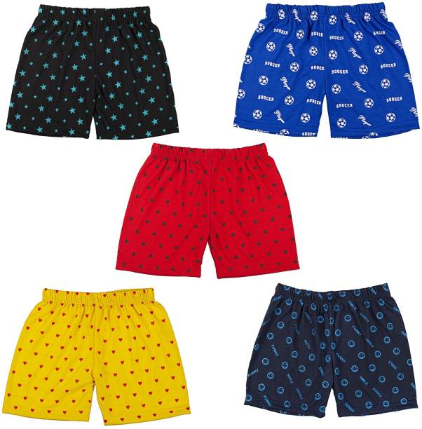 Lavi-Tavi Short For Baby Boys & Baby Girls Casual Printed Cotton Blend