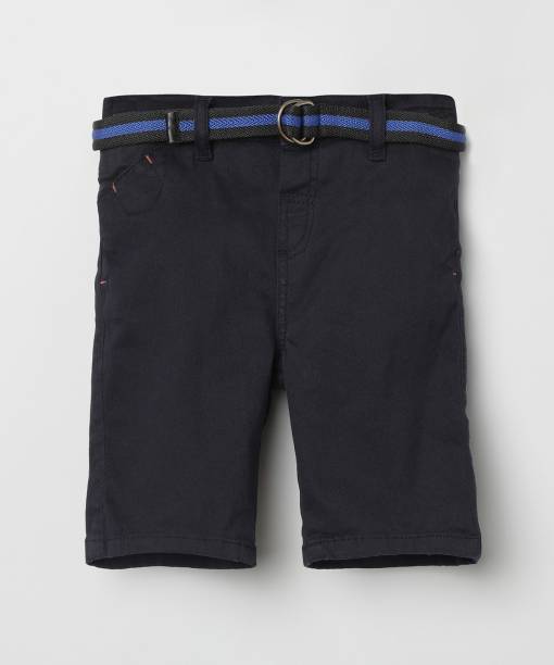 MAX Short For Boys Casual Solid Cotton Lycra Blend