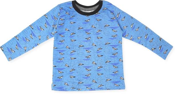 Boys Printed Polycotton T Shirt Price in India