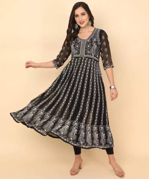 Women Maxi Black Dress Price in India