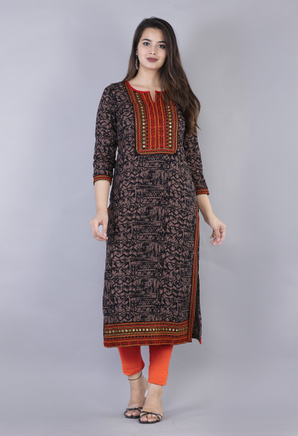 tri colour kurti online