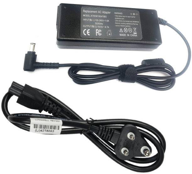 TechSonic 19.5V 4.7A Laptop Charger For VAIO VGN-Z37GD ...