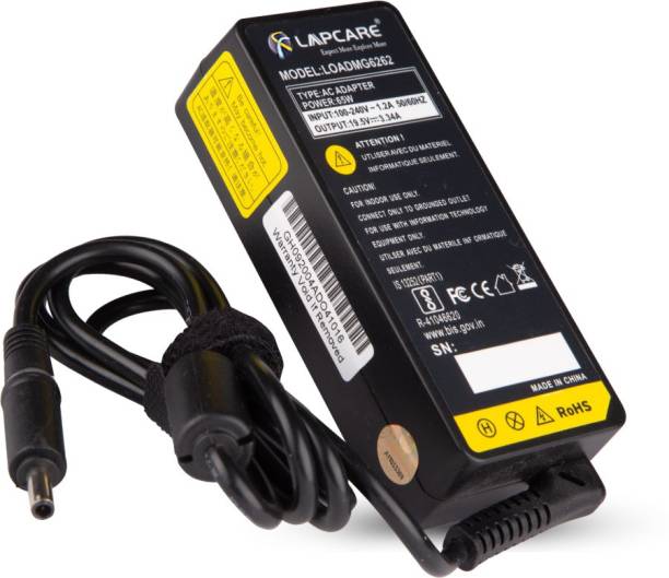 LAPCARE Laptop Adapter Charger 65W For Dell 3000 Series...