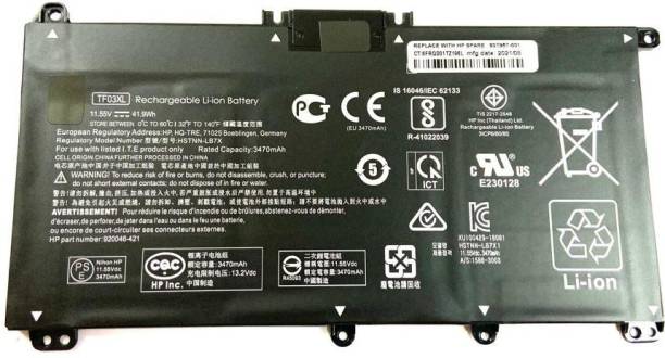WISTAR HSTNN-UB7J TF03041XL Battery for HP Pavilion X36...