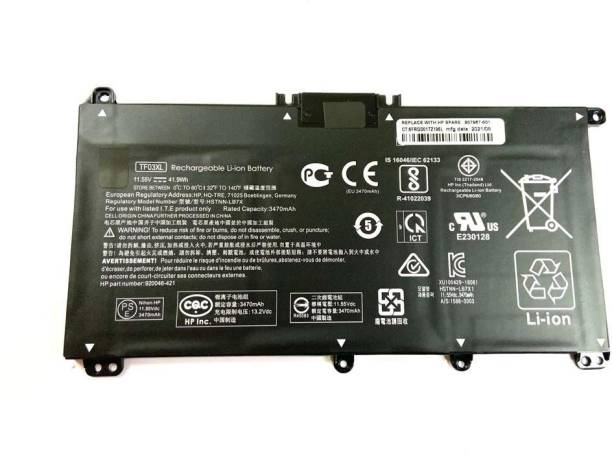 WISTAR TPN-Q192 TF03XL Battery for HP Pavilion 15-ck075...