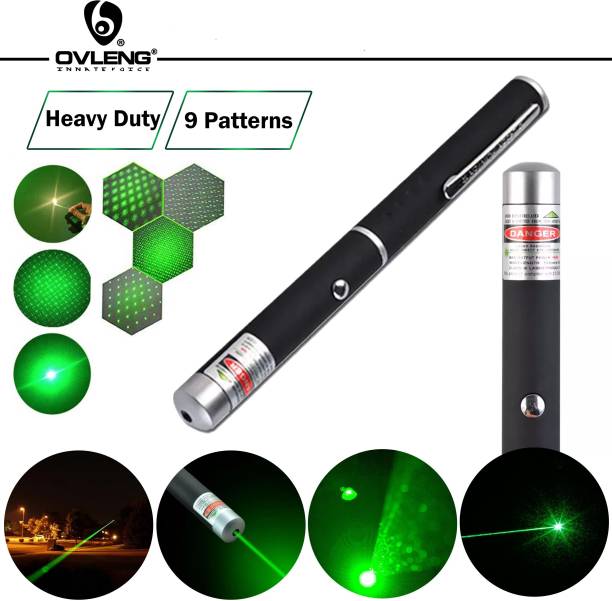 OMAAYAA Classy Laser Light Pointer With Different Modes, Rechargeable, Charger Inside