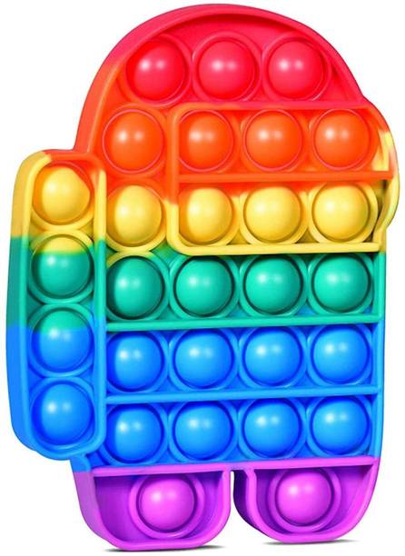 Aseenaa Among Us Pop It, Pop It Fidget Toys for Girls Boys Kids