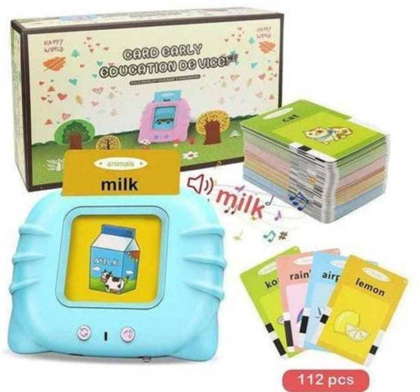 RPC99 Talking Toy Flash Card for Kids 112card Early Language 224 Words