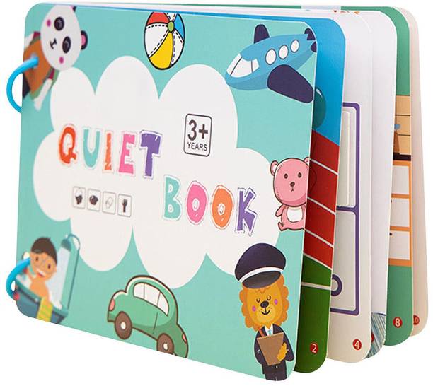 Kidology Montessori Early Educational Quiet Book for Kids to Develop Learning Skills