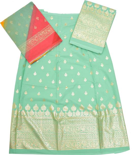 Embellished Semi Stitched Rajasthani Poshak Price in India
