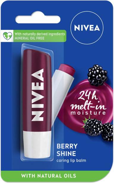 NIVEA Shine Caring Lip Balm Berry Shine