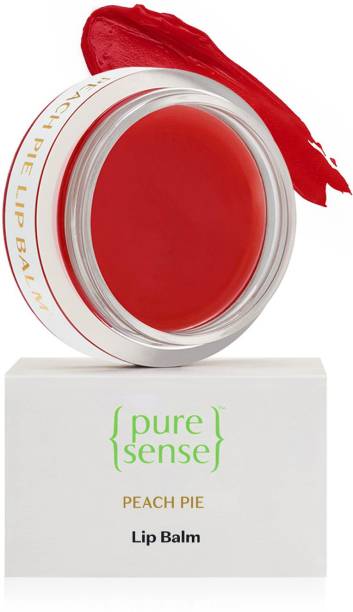 PureSense Lip Balm for Dry & Chapped Lips with Vitamin A & E Peach Pie