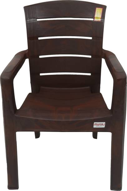 COMFORT Creation Muraj Unbreakable Heavy Duty Chair (weight bearing capacity 200kg) Plastic Living Room Chair