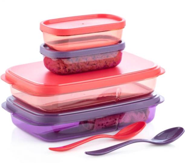 OPMART Royal Launch Box Combo 2 Containers Lunch Box