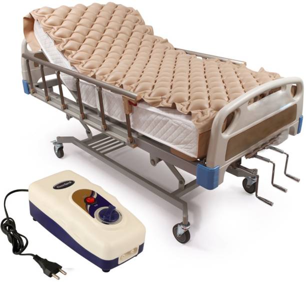 Ozocheck Anti Decubitious Air and Bubble Mattress with Pump | Prevention of Bed sores | Supports upto 100Kg F04180053 Massager