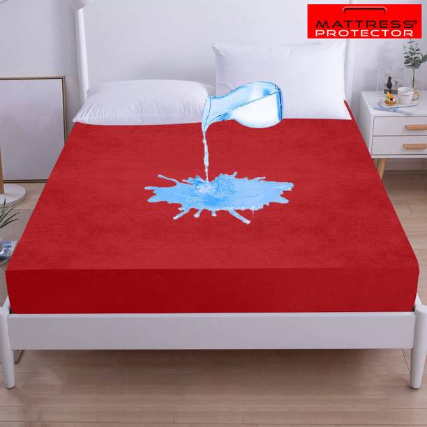Mattress Protector Fitted Queen Size Waterproof Mattress Cover