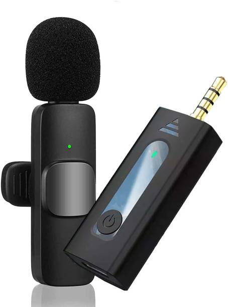 GOZZTOM Wireless K35 Microphones Plug-Play Microphone for Video Recording Vloggers