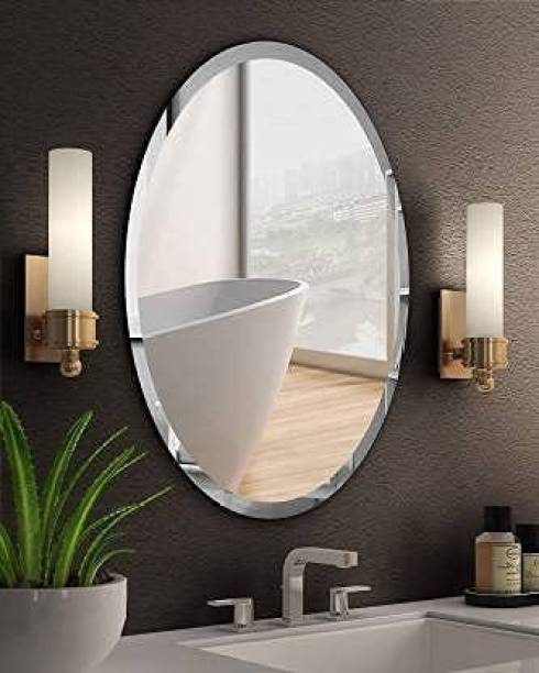 ARYAANSH Decorative Mirror for Wall Mirror for Bathroom Wash Basin Living Room Bathroom Mirror