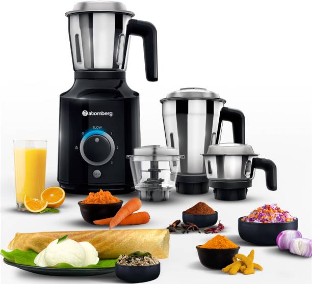 Atomberg AllinOne Mixer Grinder for Kitchen Chopper Jar Inclusive 4