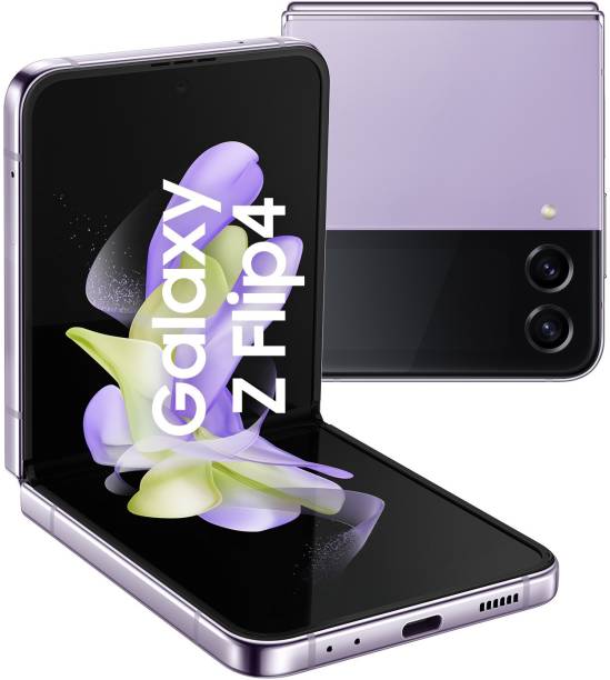 SAMSUNG Galaxy Z Flip4 5G (Bora Purple, 128 GB)