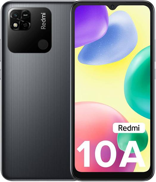 REDMI 10A (Charcoal Black, 64 GB) (4 GB RAM)
