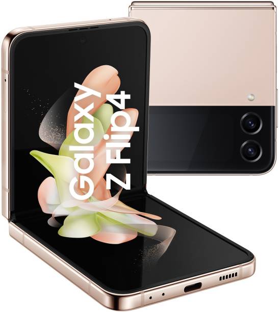 SAMSUNG Galaxy Z Flip4 5G (Pink Gold, 128 GB)