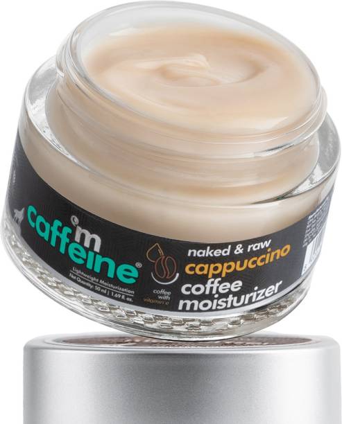 mCaffeine Nourishing Face Moisturizer | Vitamin E, Almond Milk & Coffee | Repairs Barrier