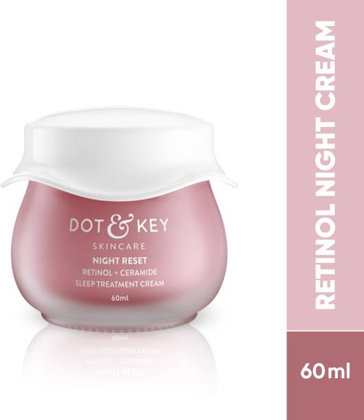 Dot & Key Retinol Anti Aging Night Cream with Hyaluronic Smooths Wrinkles Fine Lines