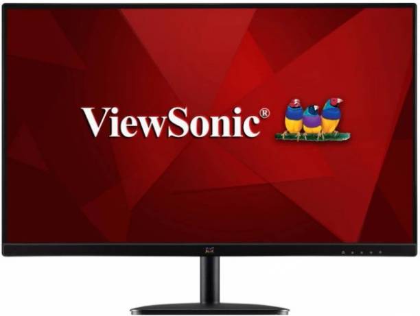 ViewSonic 27 Inch Full HD LED Backlit IPS Panel with VESA Compatibility, HDMI 1.4, 2X2W Built-in Speakers, View Mode Technology, Flicker Free, Low Blue Light Filter Monitor (VA2732-MH)