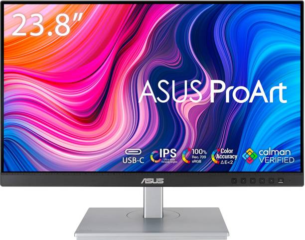 ASUS 23.8 inch Full HD LED Backlit IPS Panel Monitor (PA247CV) (Response Time: 5 ms)