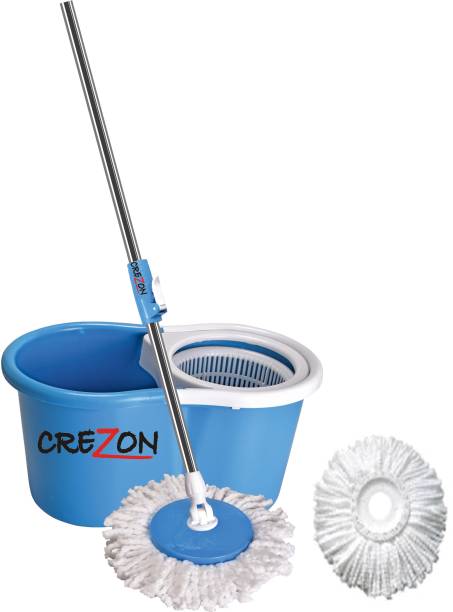 CREZON HEAVY DUTY MOP WITH 2 REFILL Mop Set