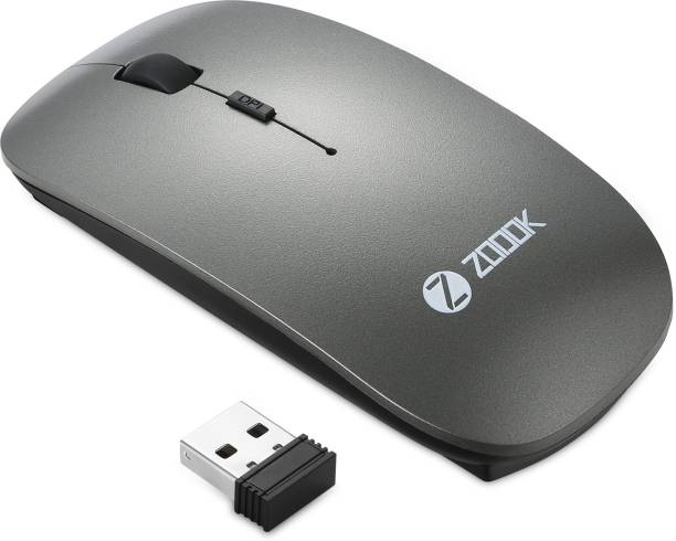 Zoook Blade Bold/non-rechargeable, 3DPI/Plug & Play/Silent/Auto Sleep Wireless Optical Mouse