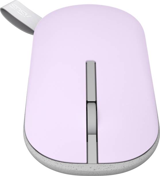 ASUS Marshmallow / Silent, Adj. DPI, Multi-Mode, With Brave Green Cover Wireless Optical Mouse