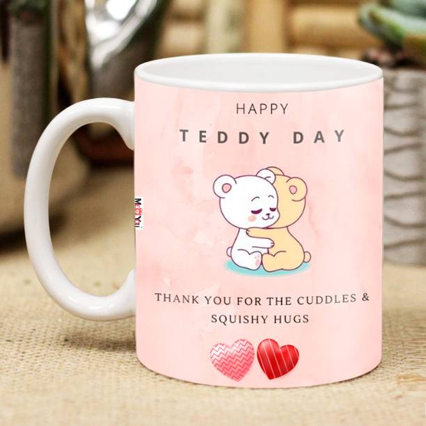 ME&YOU Valentine' s Day Gift Pack | Love Gift Box For Teddy Day Ceramic Coffee Mug
