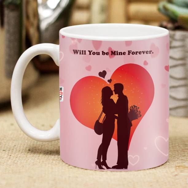 ME&YOU Happy Propose Day Romantic Printed Ceramic Coffee Ceramic Coffee Mug