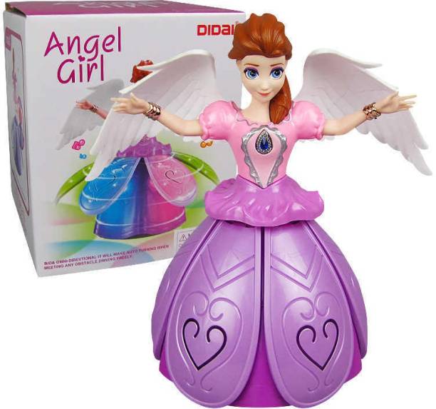 GoBaby Dancing Doll Princess Musical 360 Degree Rotating Angel Girl