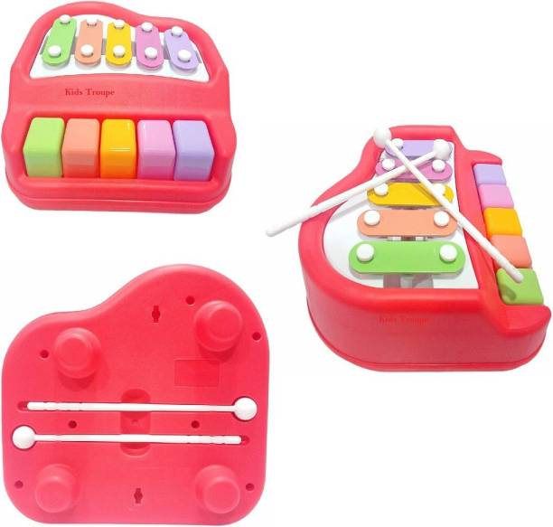 Kids Troupe Mini Piano and Xylophone 2 in 1 Musical Toy for Kids
