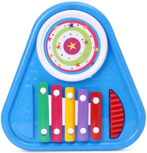 Prime Drum & Xylophone for kids First Musical Sound Instrument Toy Babies Toddler Gift