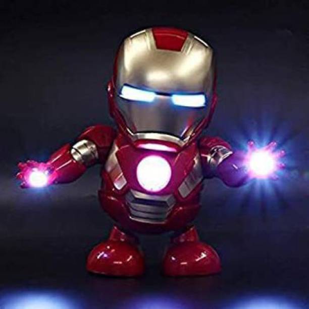 Childhood Dancing Iron Man Dance Hero Toys Dancing Robo...