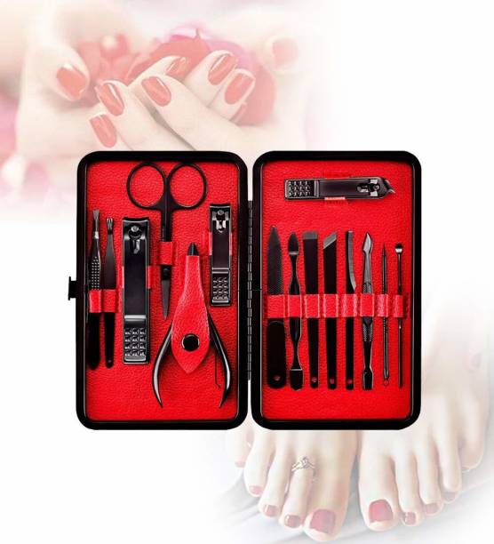 Estallion 16 in 1 Manicure Pedicure Set Nail Cutter Set & Nail Care Set Manicure Kit
