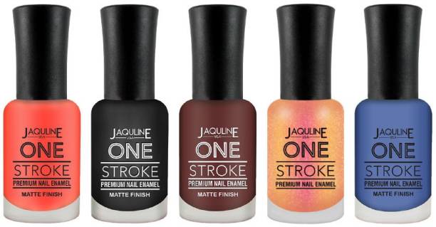 Jaquline USA Teenybopper Nail Paint Set of 5 Multicolor