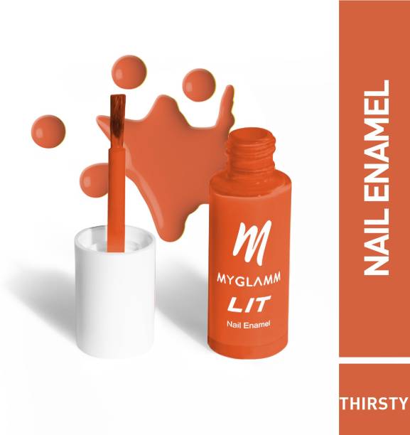 MyGlamm LIT NAIL ENAMEL -THIRSTY Thirsty